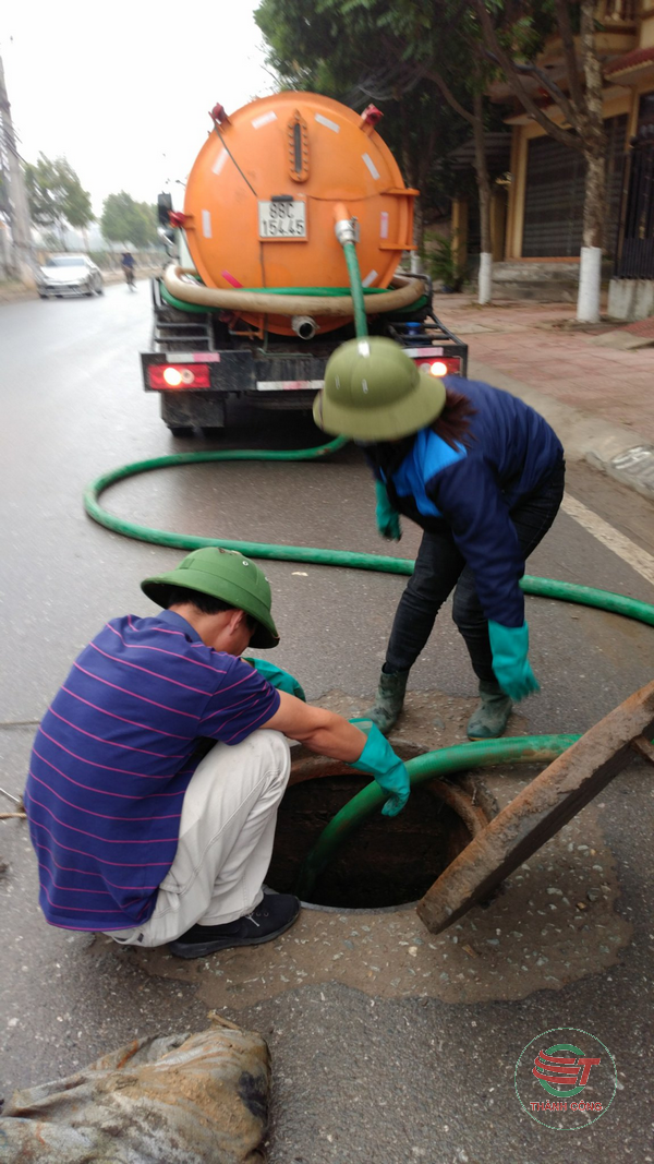 Nạo vét hố ga tại Thanh Oai