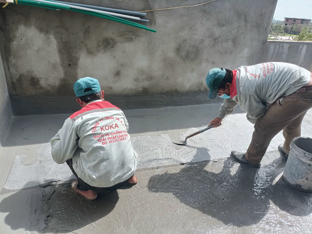 2: Dịch vụ chống thấm tại huyện Chương Mỹ của công ty Môi Trường Thành Công