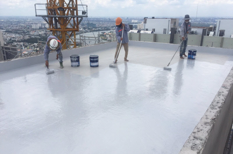 Dịch vụ chống thấm sân thượng của Môi Trường Thành Công